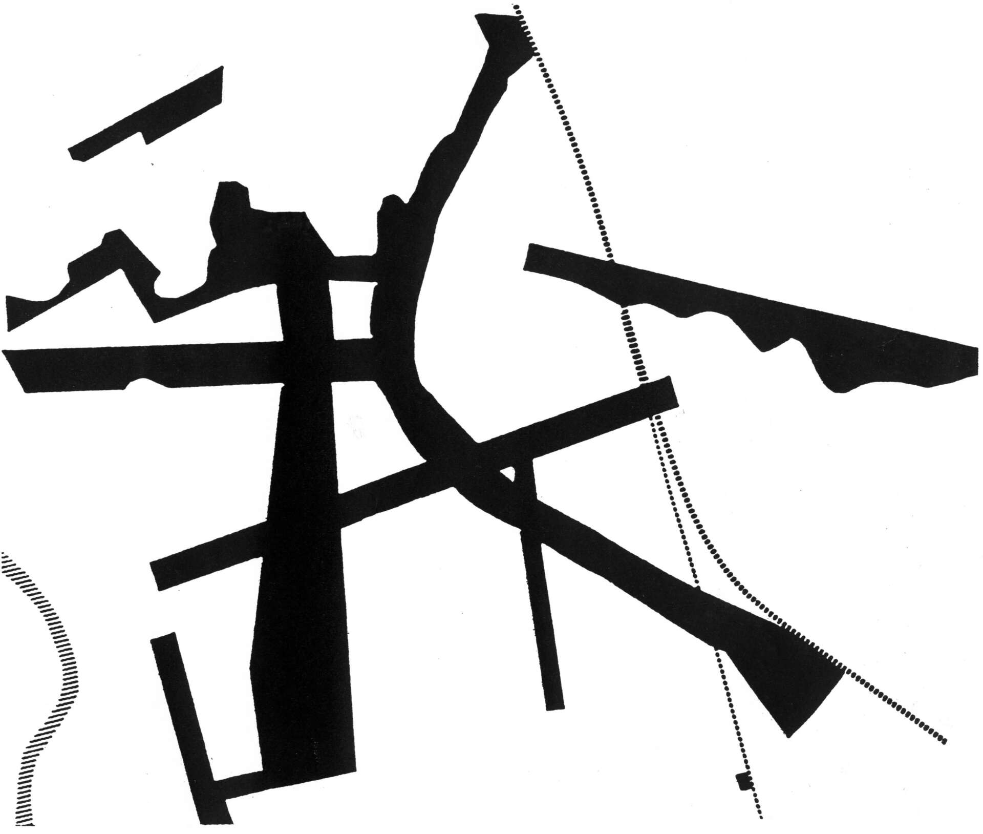 FIGURE 1 MELUN SENART FIGUREGROUND OMA 1987 OMA